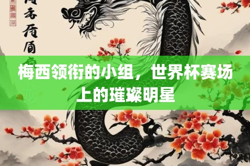 梅西领衔的小组，世界杯赛场上的璀璨明星
