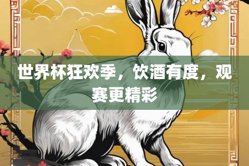 世界杯狂欢季，饮酒有度，观赛更精彩