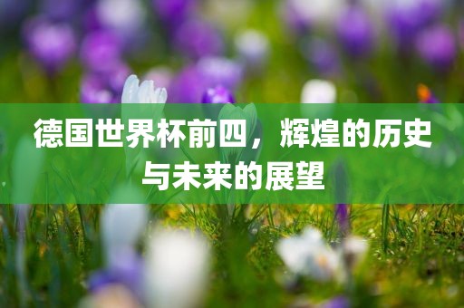 德国世界杯前四，辉煌的历史与未来的展望