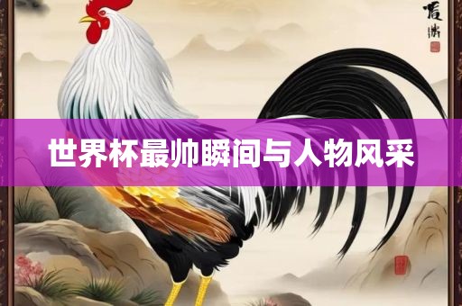 世界杯最帅瞬间与人物风采