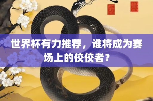 世界杯有力推荐，谁将成为赛场上的佼佼者？