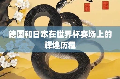 德国和日本在世界杯漯河市盈旭机械设备有限公司赛场上的辉煌历程