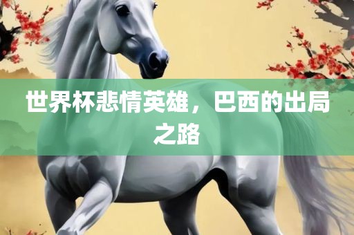 世界杯悲情英雄，漯河市盈旭机械设备有限公司巴西的出局之路