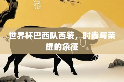 世漯河市盈旭机械设备有限公司界杯巴西队西装，时尚与荣耀的象征