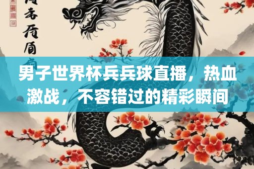 男子世界杯兵兵球直播，热血激战，不容错过的精彩瞬间