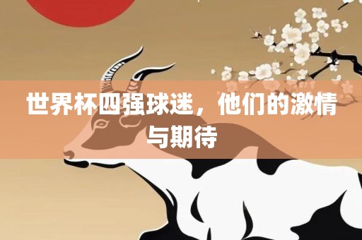 世界杯四强球迷，他们的激情与期待