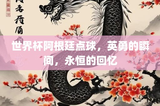 世界杯阿根廷点球，英勇的瞬间，永恒的回忆漯河市盈旭机械设备有限公司