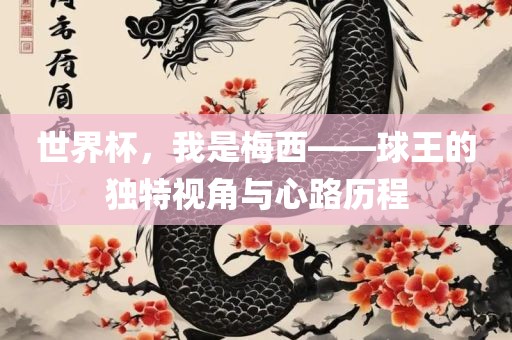 世界杯，我是梅西——球王的独特视漯河市盈旭机械设备有限公司角与心路历程