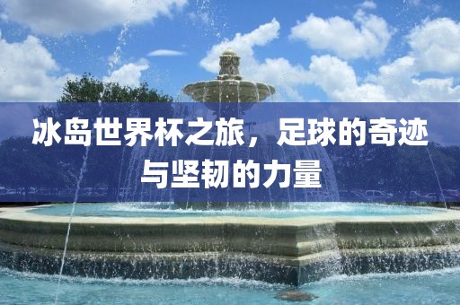 冰岛世界杯之旅，足球的奇迹与坚韧的力量