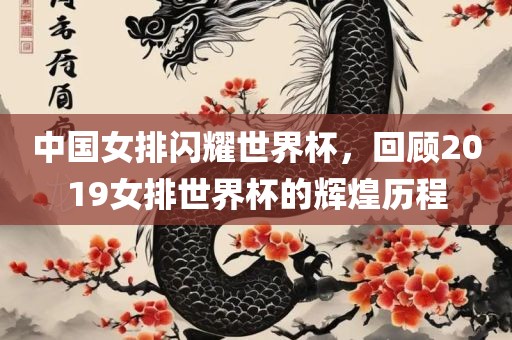 中国女排闪耀世界杯，回顾2019女排世界杯的辉煌历程