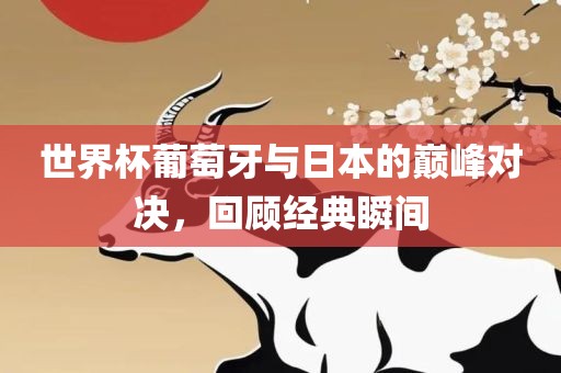 世界杯葡萄牙与日本的巅峰对决，回顾经典瞬间