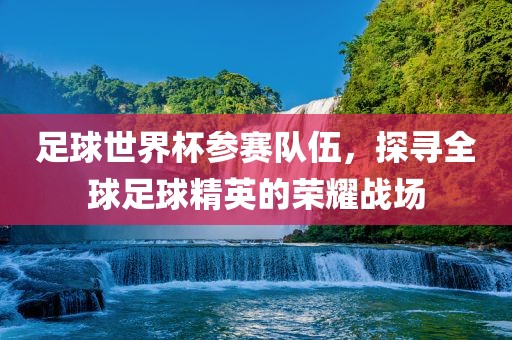 足球世界杯参赛队伍，探寻全球足球精英的荣耀战场漯河市盈旭机械设备有限公司