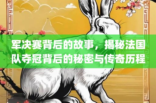 军决赛背后的故事，揭秘法国队夺冠背后的秘密与传奇历程漯河市盈旭机械设备有限公司