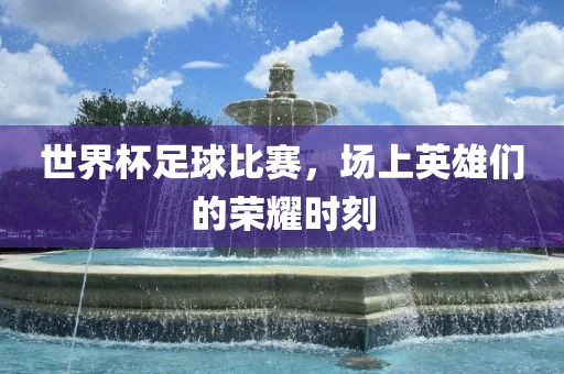世界杯足球比赛，场上英雄们的荣耀时刻