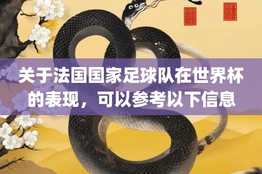 关于法国国家足球队在世界杯的表现，可以参考以下信息