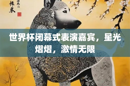 世界杯闭幕式表演嘉宾，星光熠熠，激情无限