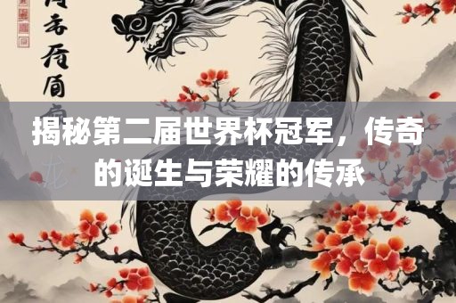 揭秘第二届世界杯冠军，传奇的诞生与荣耀的传承