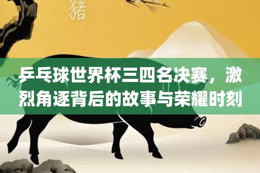 乒乓球世界杯三四名决赛，激烈角逐背后的故事与荣耀时刻
