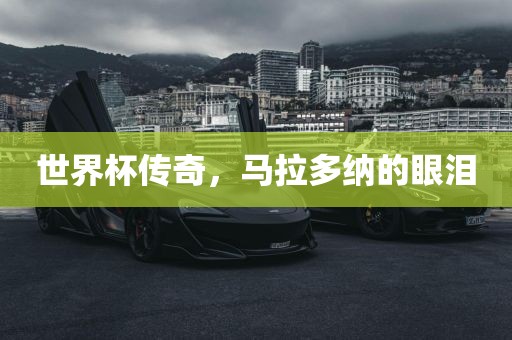 世界杯传奇，马拉多纳的眼泪