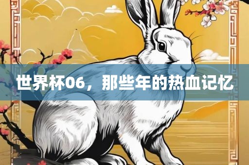 世界杯06，那些年的热血记忆