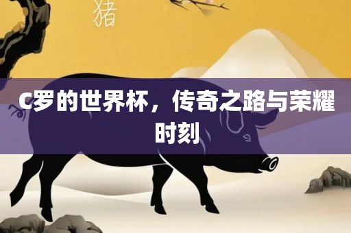 C罗的世界杯，传奇之路与荣耀时刻