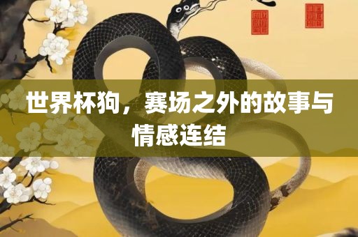 世界杯狗，赛场之外的故事与情感连结漯河市盈旭机械设备有限公司
