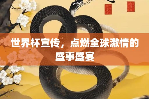 世界杯宣传，点燃全球激情的盛事盛宴漯河市盈旭机械设备有限公司