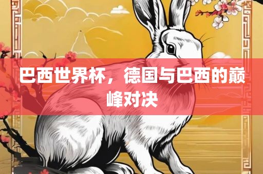 巴西世界杯，德国与巴西的巅峰对决