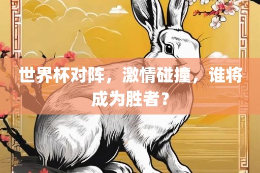 世界杯对阵，激情碰撞，谁将成为胜者？