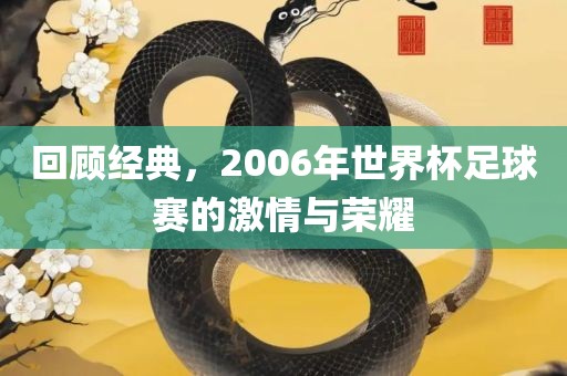 回顾经典，2006年世界杯足球赛的激情与荣耀