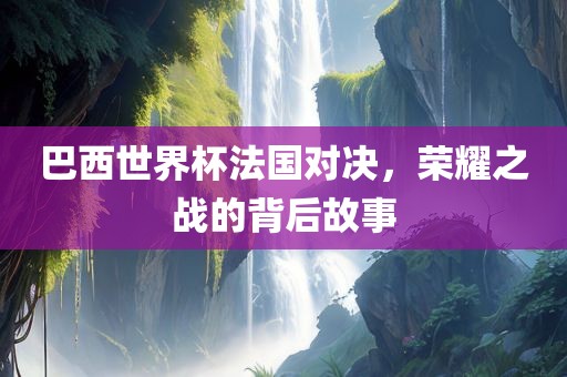 巴西世界杯法国对决，荣耀之战的背后故事