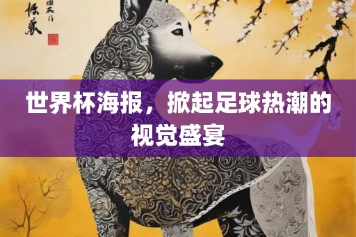 世界杯海报，掀起足球热潮的视觉盛宴