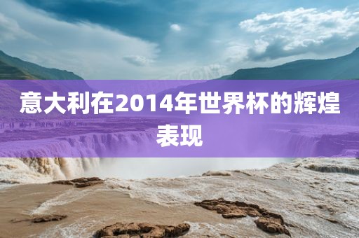 意大利在2014年世界杯的辉煌表现