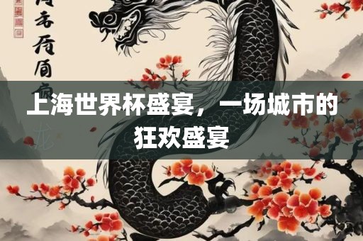 上海世界杯盛宴，一场城市的狂欢盛宴