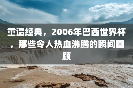 重温经典，2006年巴西世界杯，那些令人热血沸腾的瞬间回顾