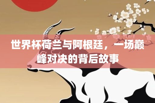 世界杯荷兰与阿根廷，一场巅峰对决的背后故事
