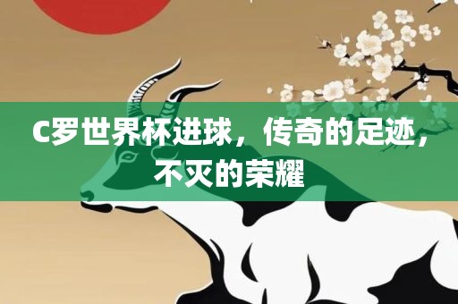 C罗世界杯进球，传奇的足迹，不灭的荣耀