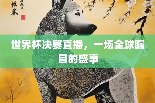 世界杯决赛直播，一场全球瞩目的盛事