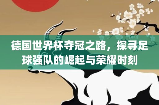 德国世界杯夺冠之路，探寻足球强队的崛起与荣耀时刻