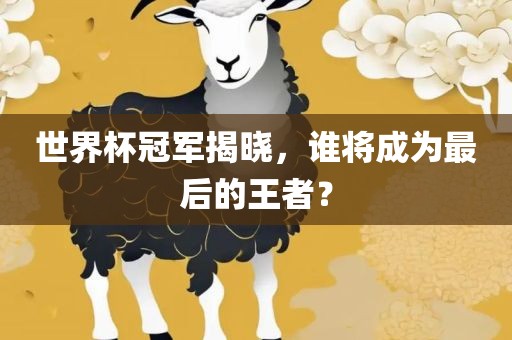 世界杯冠军揭晓，谁将成为最后的王者？漯河市盈旭机械设备有限公司