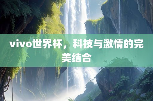vivo世界杯，科技与激情的完美结合