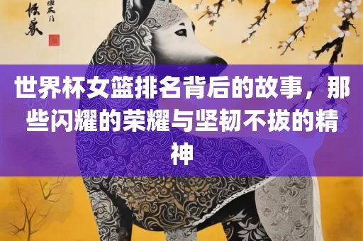 世界杯女篮排名背后的故事，那些闪耀的荣耀与坚韧不拔的精神漯河市盈旭机械设备有限公司