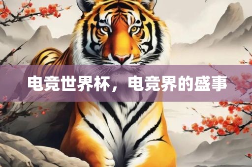 电竞世界杯，电竞界的盛事