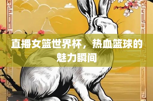 直播女篮世界杯，热血篮球的魅力瞬间