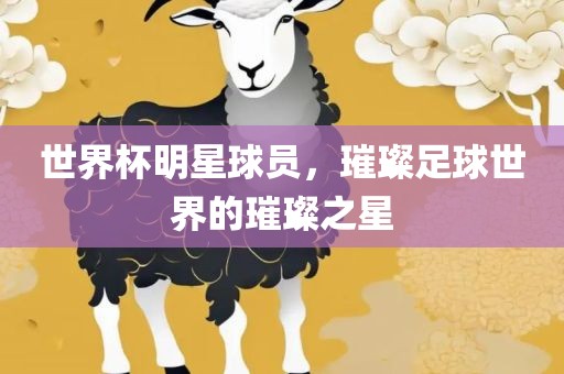 世界杯明星球员，璀璨足球世界的璀璨之星