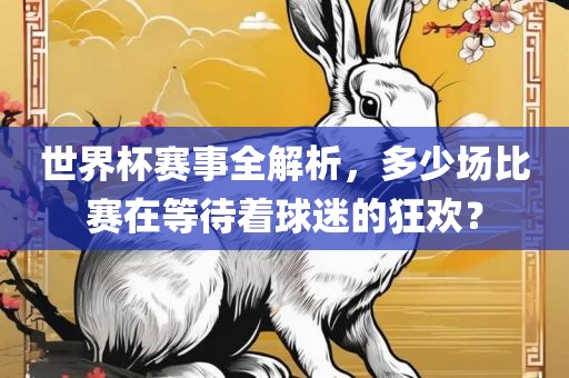 世界杯赛事全解析，多少场比赛在等待着球迷的狂欢？漯河市盈旭机械设备有限公司