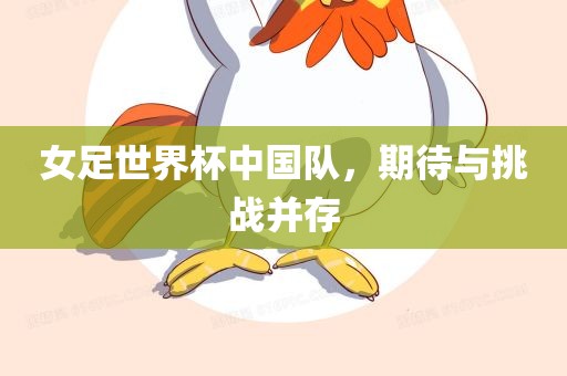 女足世界杯中国队，期待与挑战并存漯河市盈旭机械设备有限公司