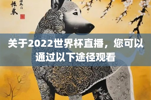 关于2022世界杯直播，您可以通过以下途径观看