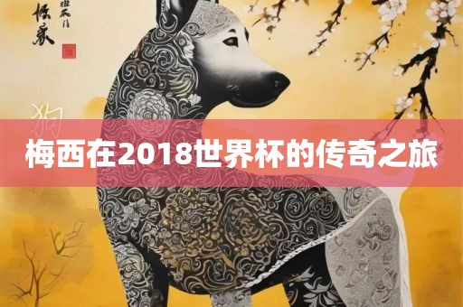 梅西在2018世界杯的传奇之旅漯河市盈旭机械设备有限公司