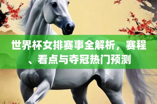 世界杯女排赛事全解析，赛程、看点与夺冠热门预测漯河市盈旭机械设备有限公司